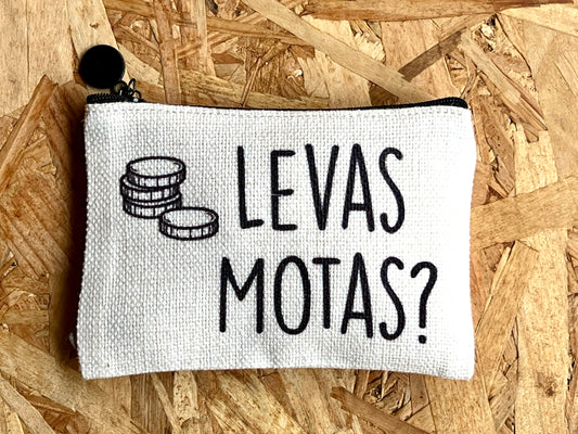 Moneidero - Carteira "Levas Motas"