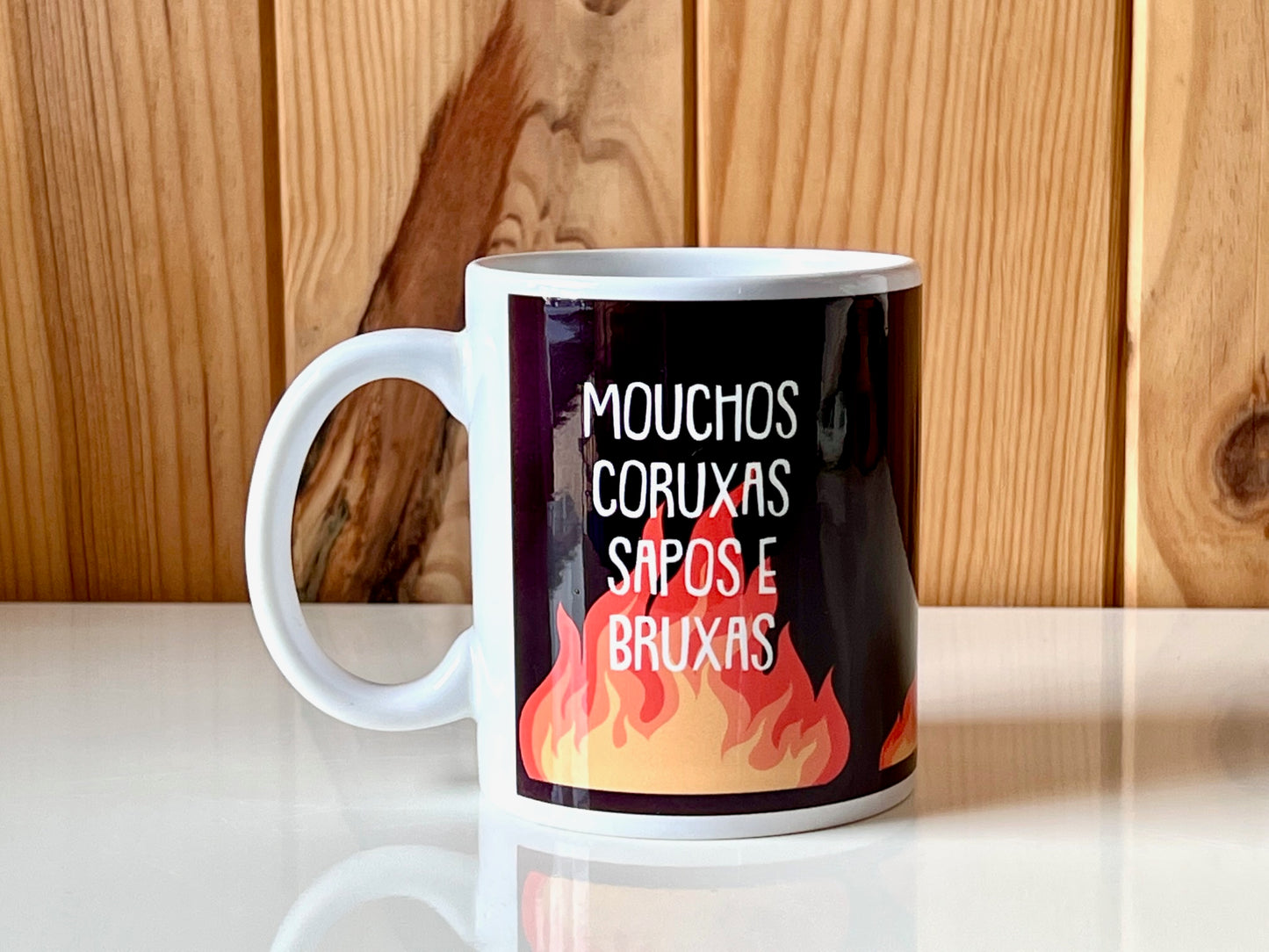 Taza Conxuro Queimada - Mouchos Coruxas Sapos e Bruxas